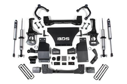 BDS 4" Suspension Lift Kit with FOX Shocks for 2019+ Silverado 1500