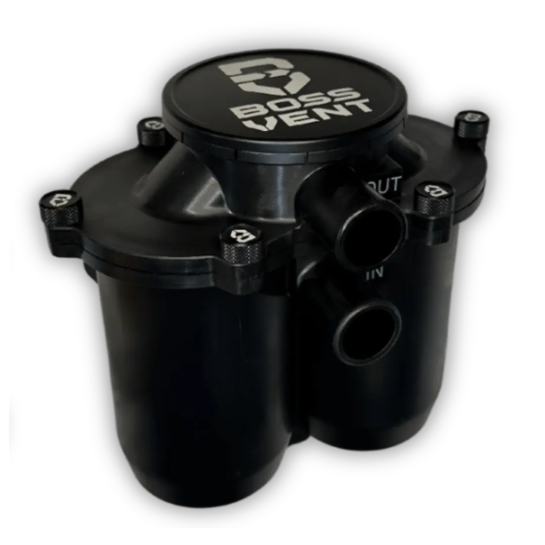 BOSSVENT Chevy Silverado 2500HD (2024 LTZ 6.6LT) Oil Catch Can Kit