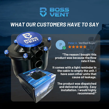 BOSSVENT Chevy Silverado 2500HD (2024 LTZ 6.6LT) Oil Catch Can Kit