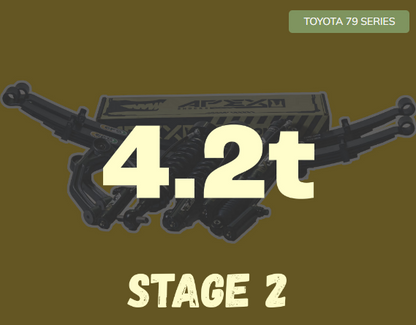 79 Series Toyota Landcruiser 4.2T GVM Upgrade