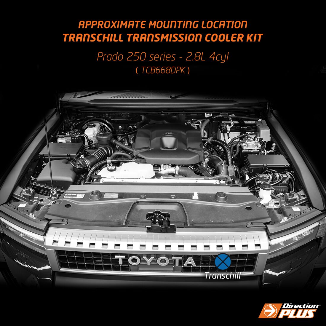 Toyota Prado 250 Series (2024+) Transmission Cooler Kit