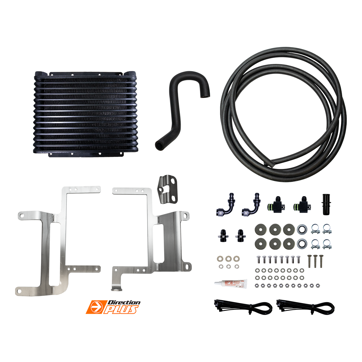 TransChill Arctic Black Transmission Cooler Kit FORD NEXT GEN RANGER / EVEREST 3L V6
