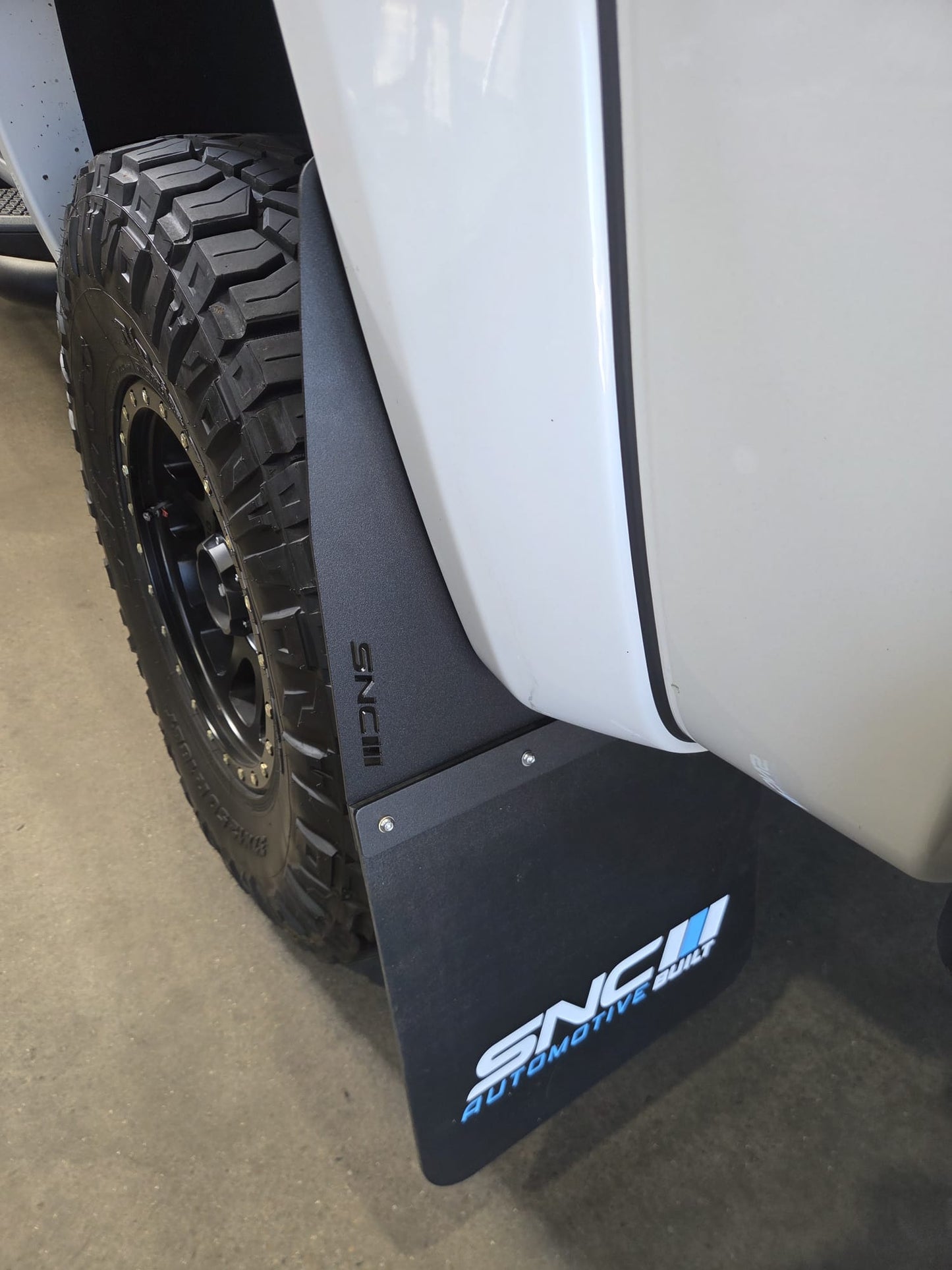 Chevrolet Silverado 2500 (2020+) Custom SNC Mud Flap Kits - Front & Rear (Installation Only)