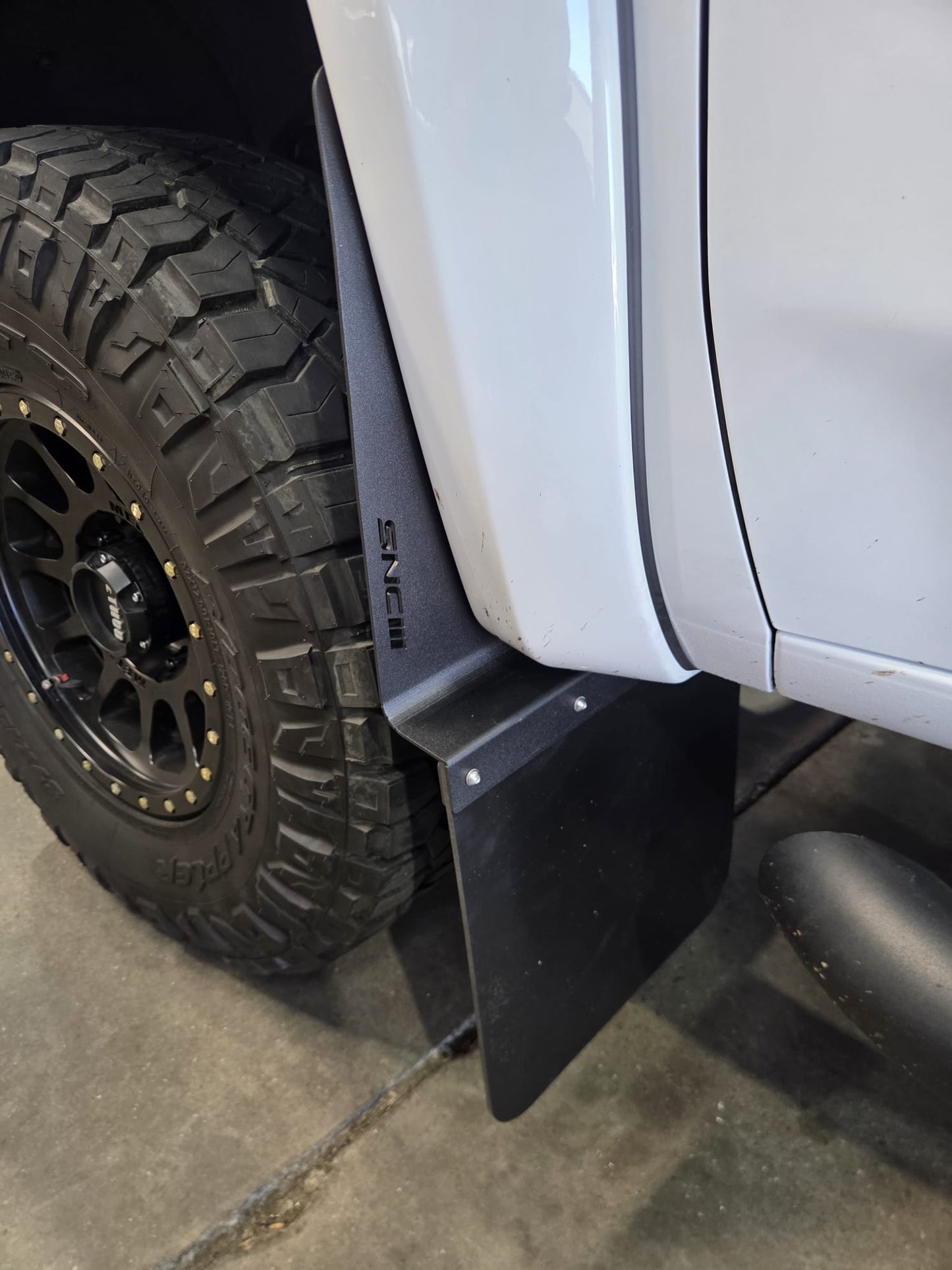 Chevrolet Silverado 2500 (2020+) Custom SNC Mud Flap Kits - Front & Rear (Installation Only)