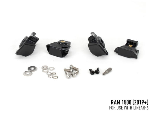 RAM 1500 DT (2019-Current) - Lightbar Grille Kit - Lazer Lamps